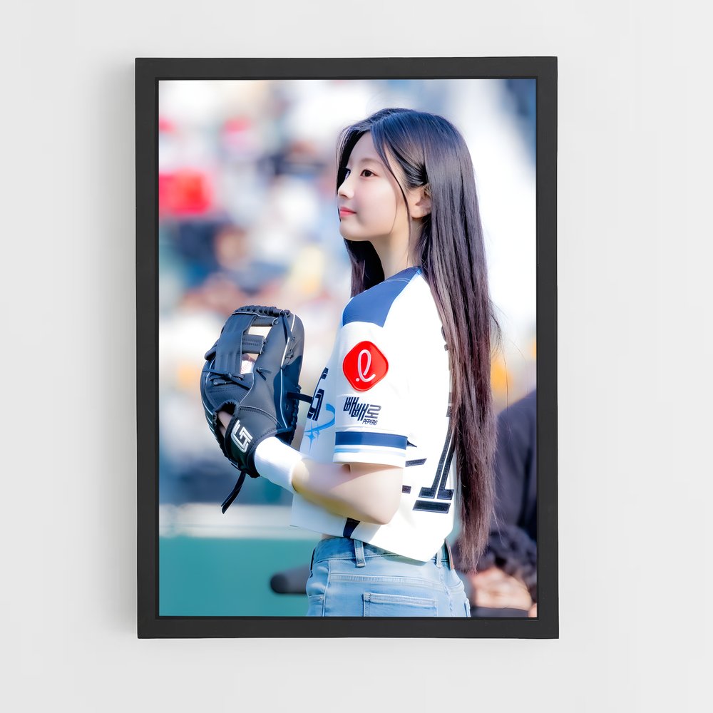 Poster Lotte giants fluide – affiche Baseball (vue 2)